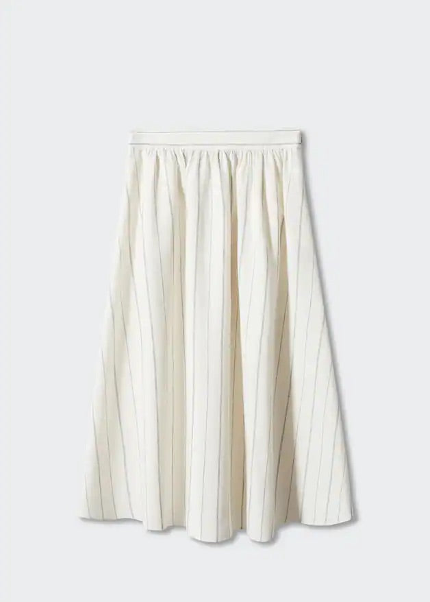 Pinstripe skirt