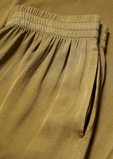 Low-rise palazzo trousers