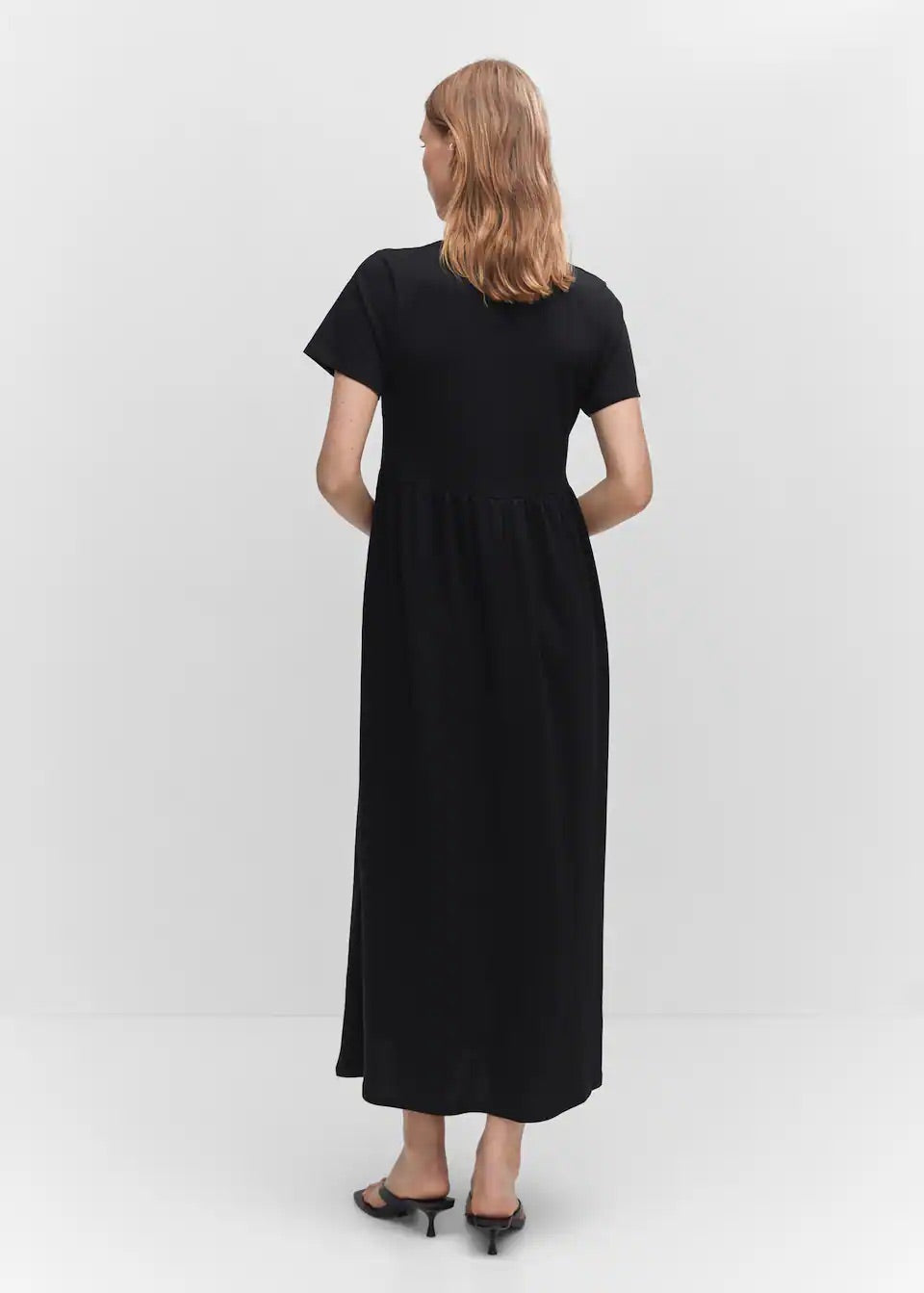 Knit long dress