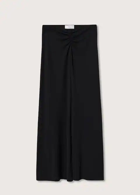 Ruched detail skirt