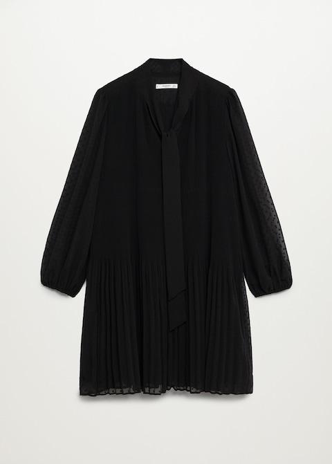 Flowy pleated dress