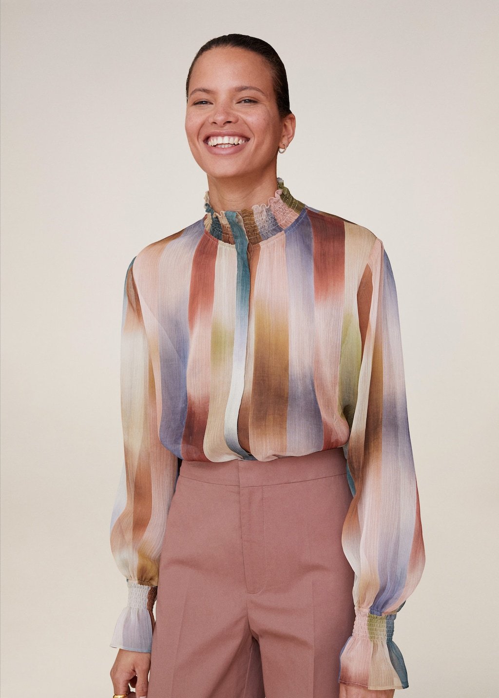 Printed blouse