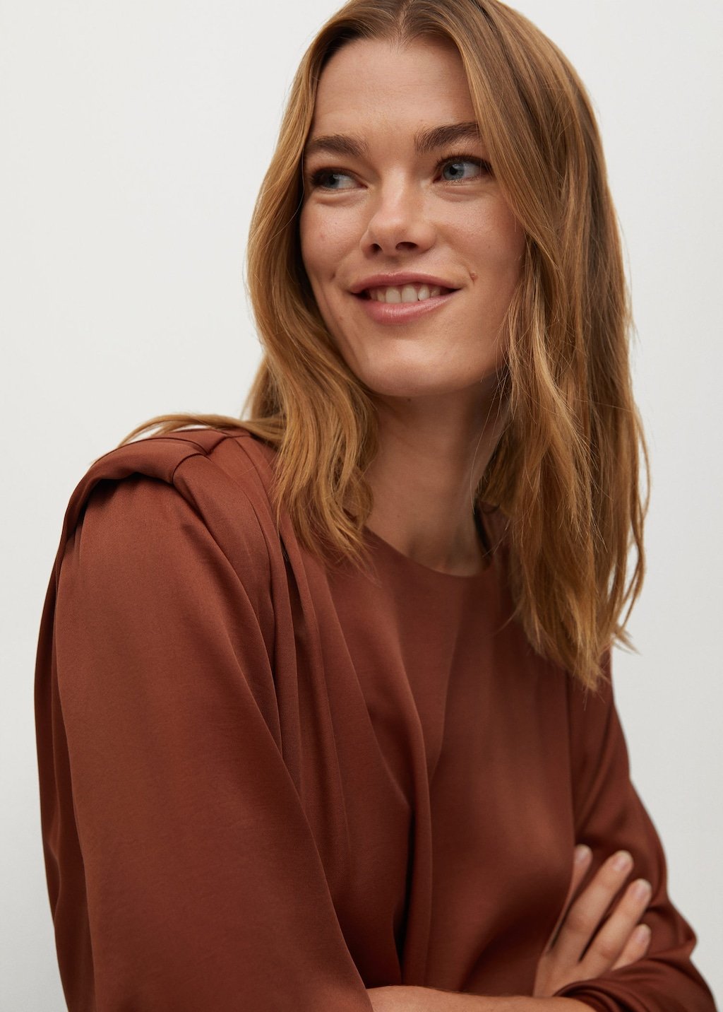 Shoulder pad dress