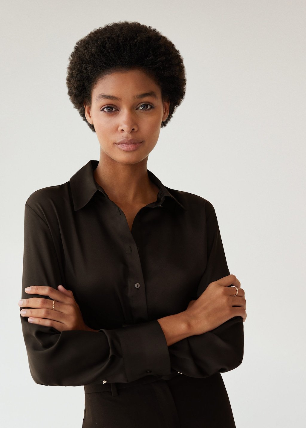 Satin shirt