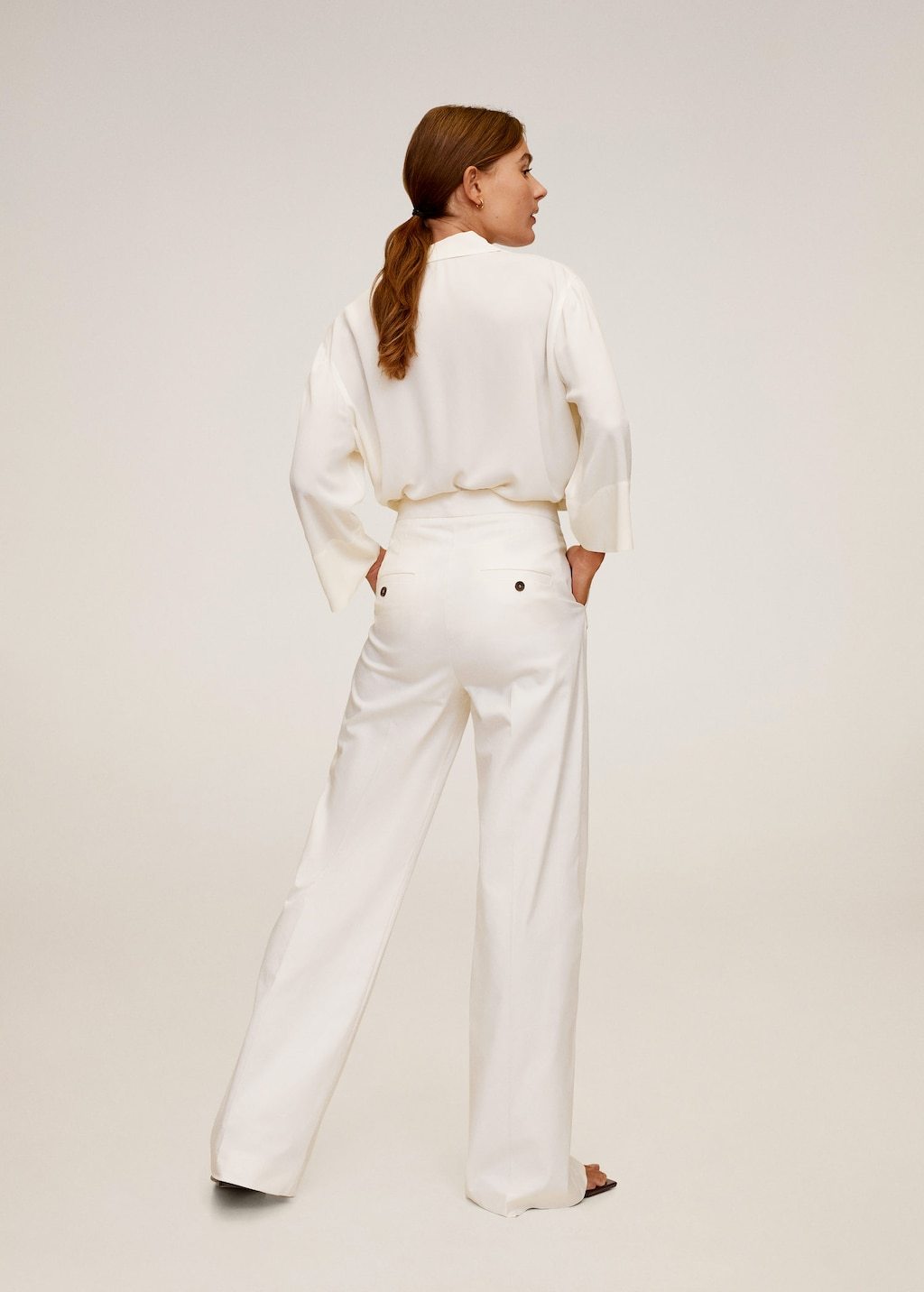 Pocket flowy shirt