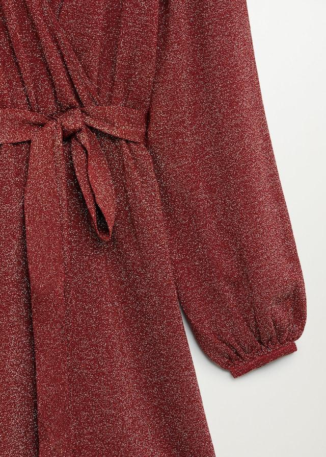 Shiny texture dress