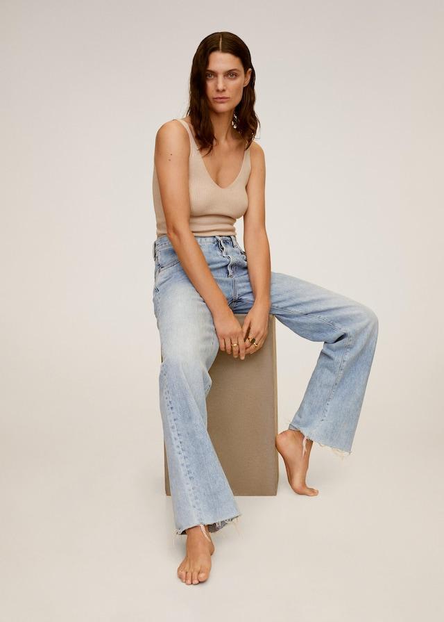 Ribbed top