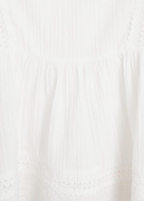Embroidered cotton blouse