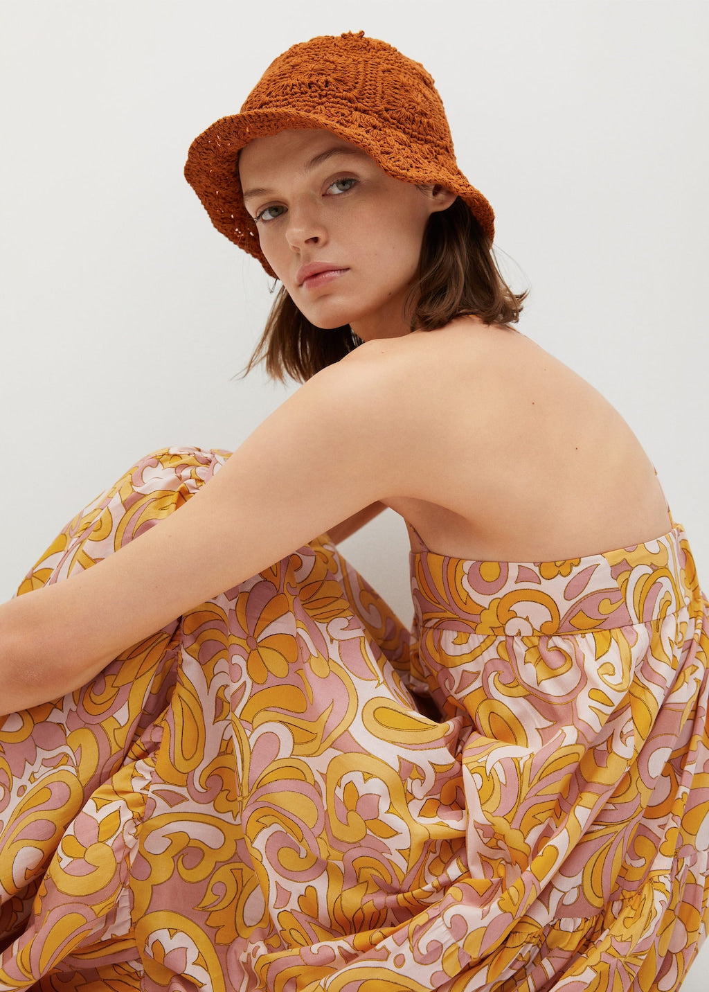 Maxi ruffles dress