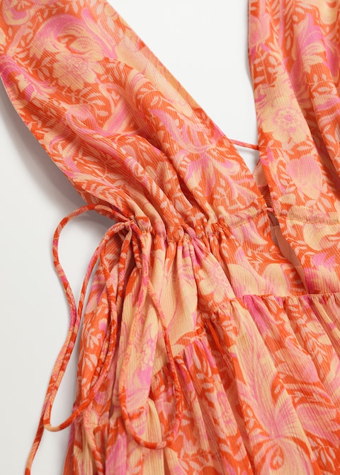 Printed maxi dress