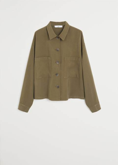 Pockets flowy shirt