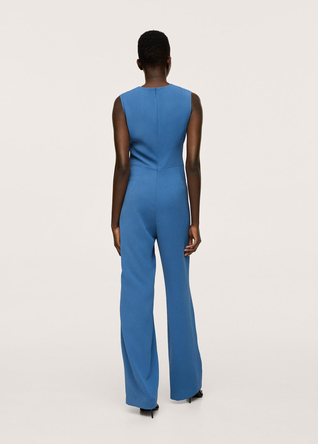 Bow wrap jumpsuit