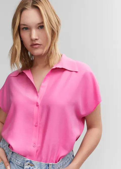 Sleeveless lyocell shirt