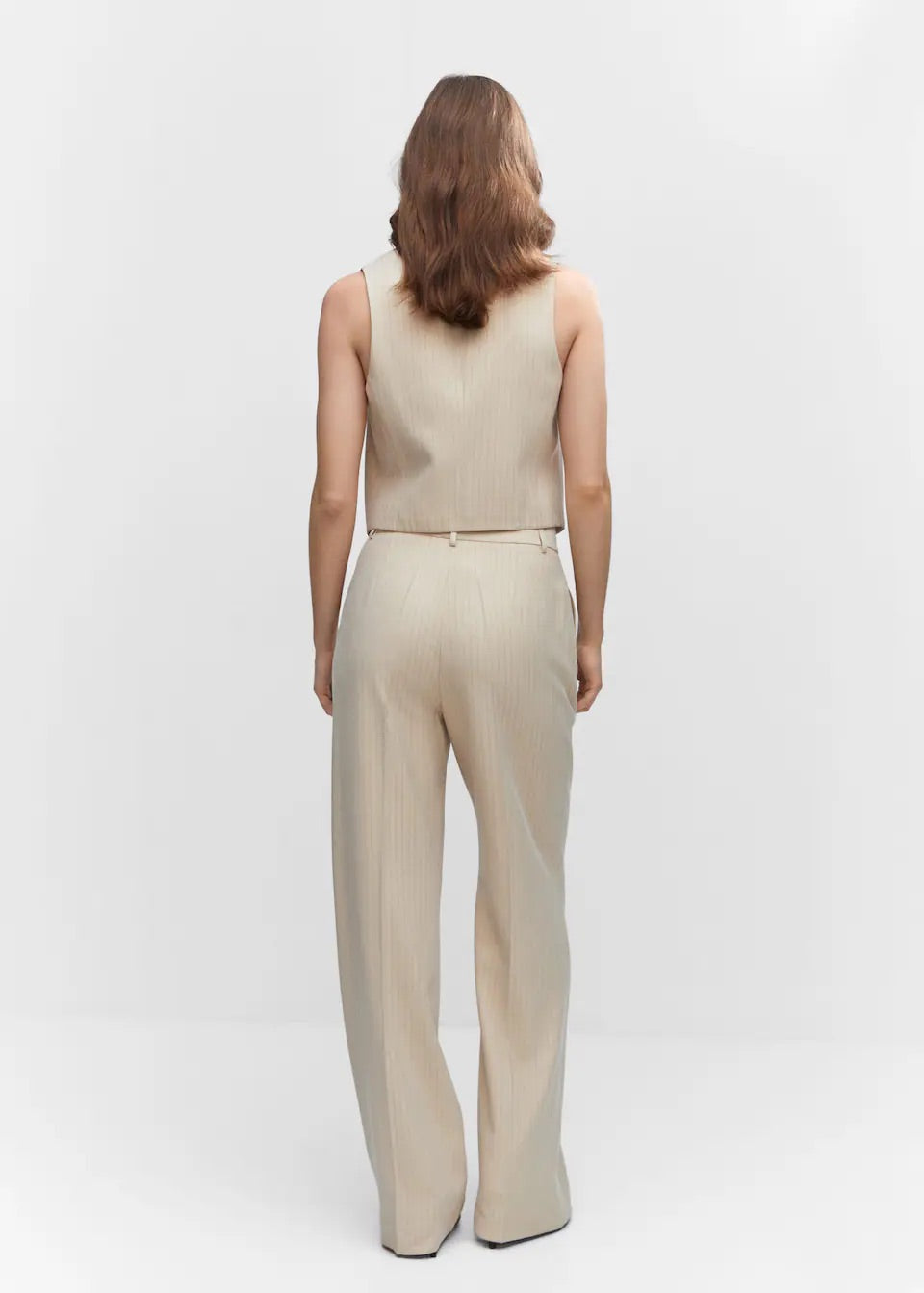 Chalk-stripe trousers