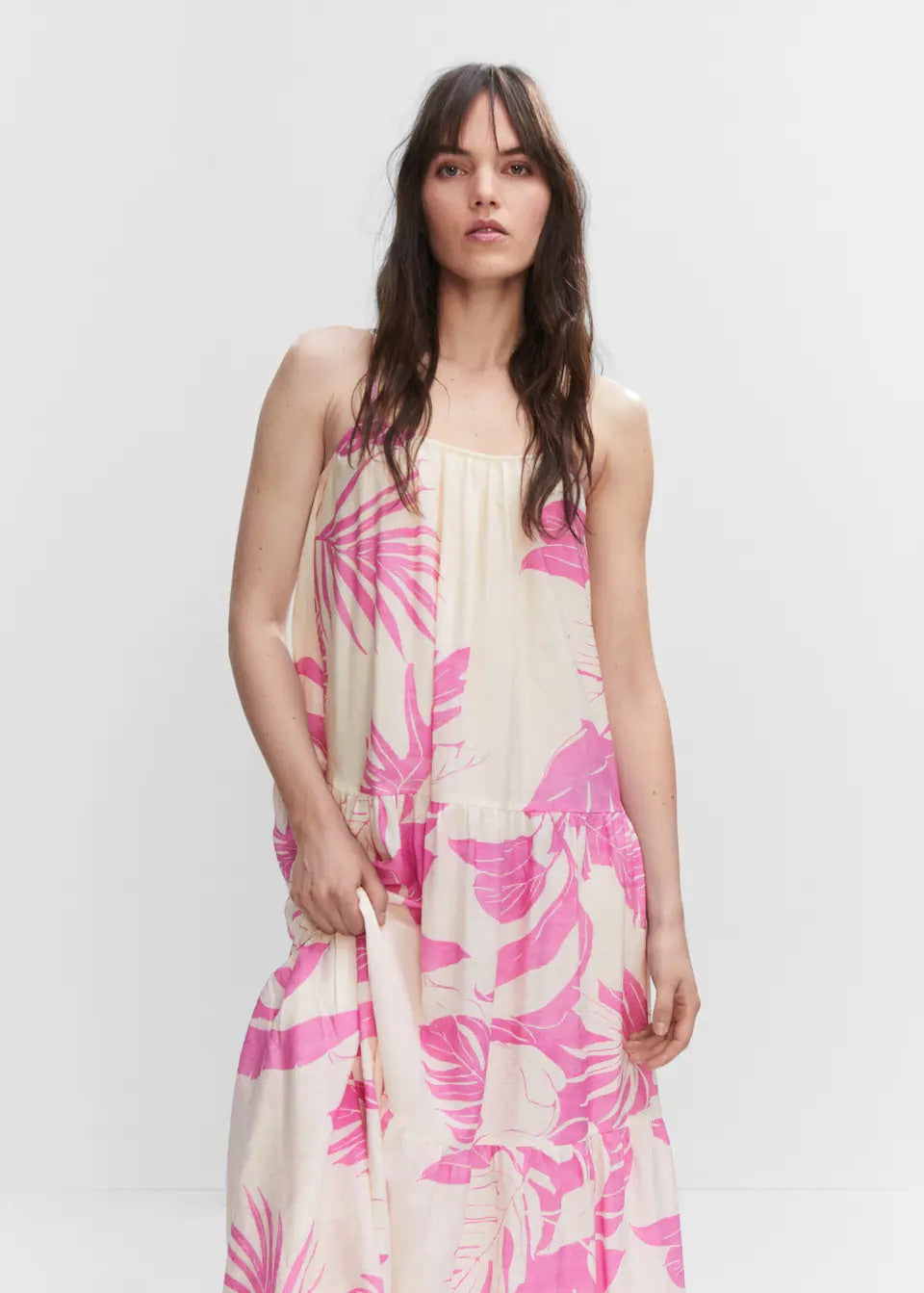 Printed long dress
