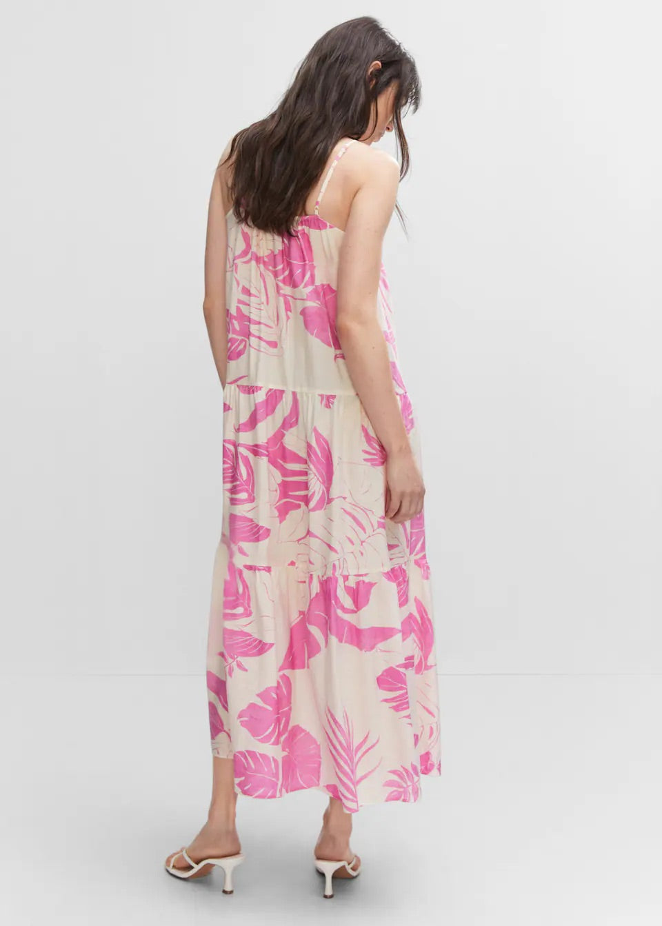 Printed long dress