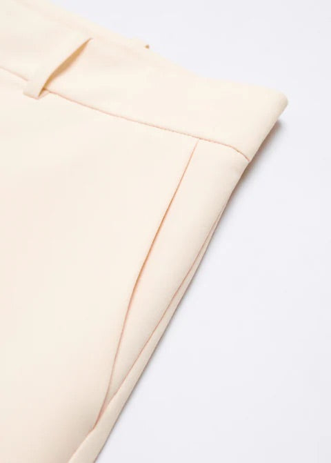 Straight suit trousers