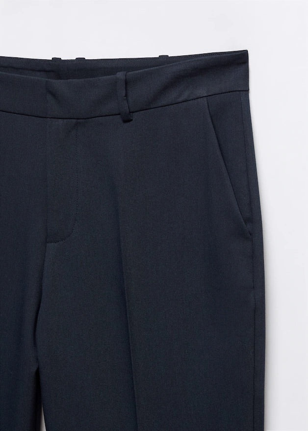 Straight suit trousers