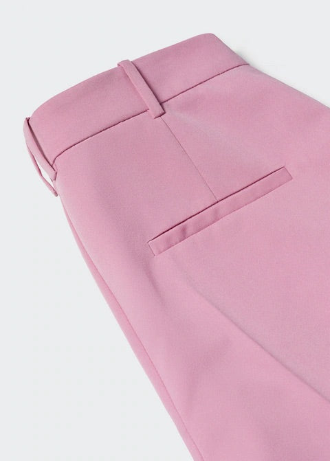 Straight suit trousers