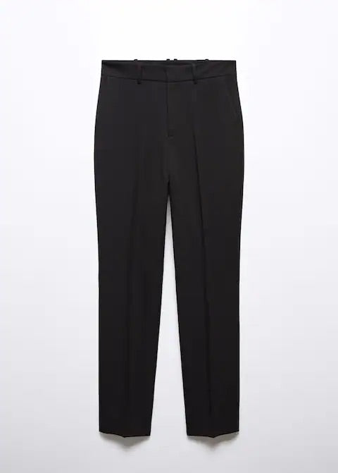 Straight suit trousers