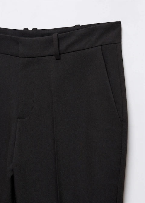 Straight suit trousers