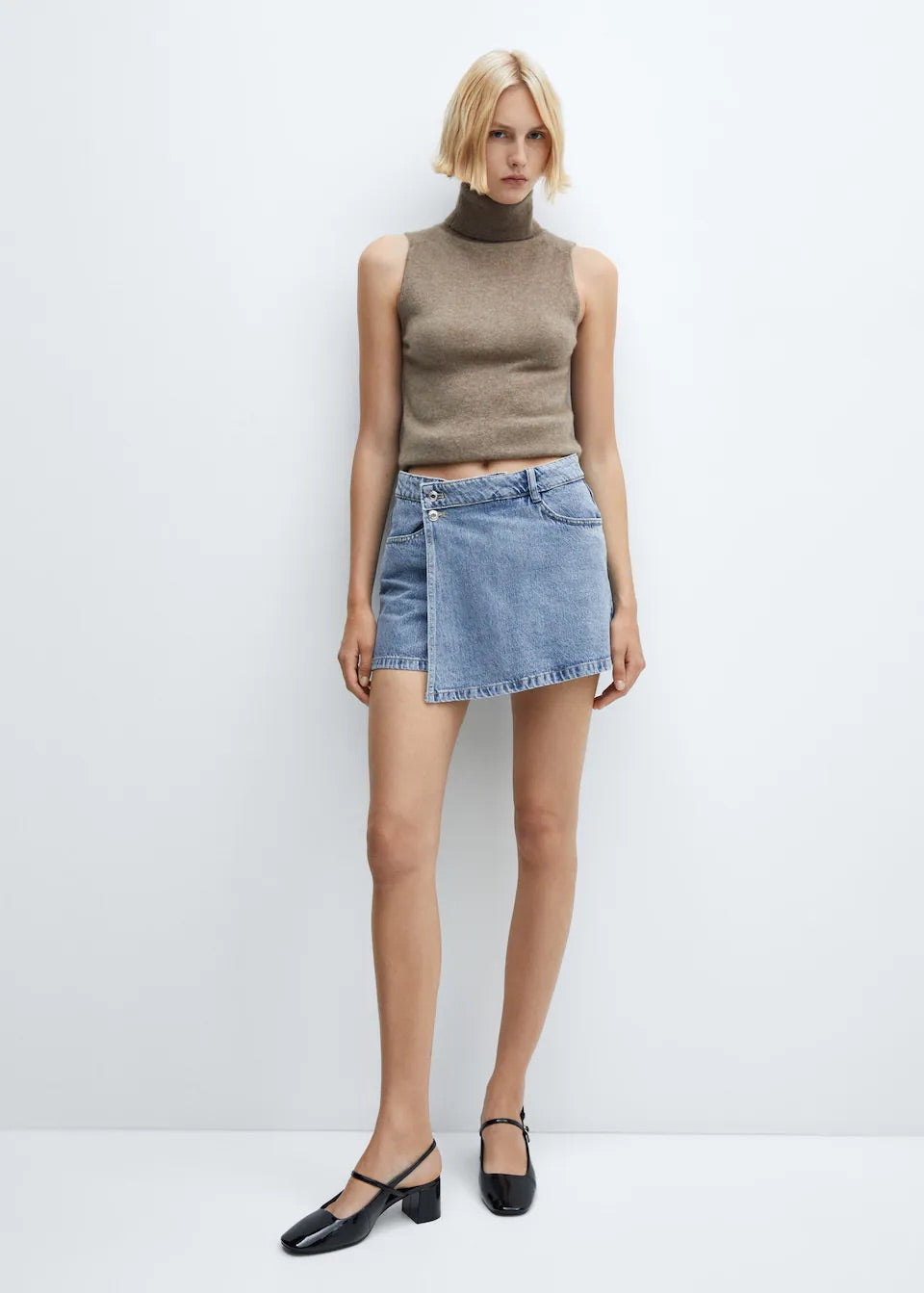 Denim culottes
