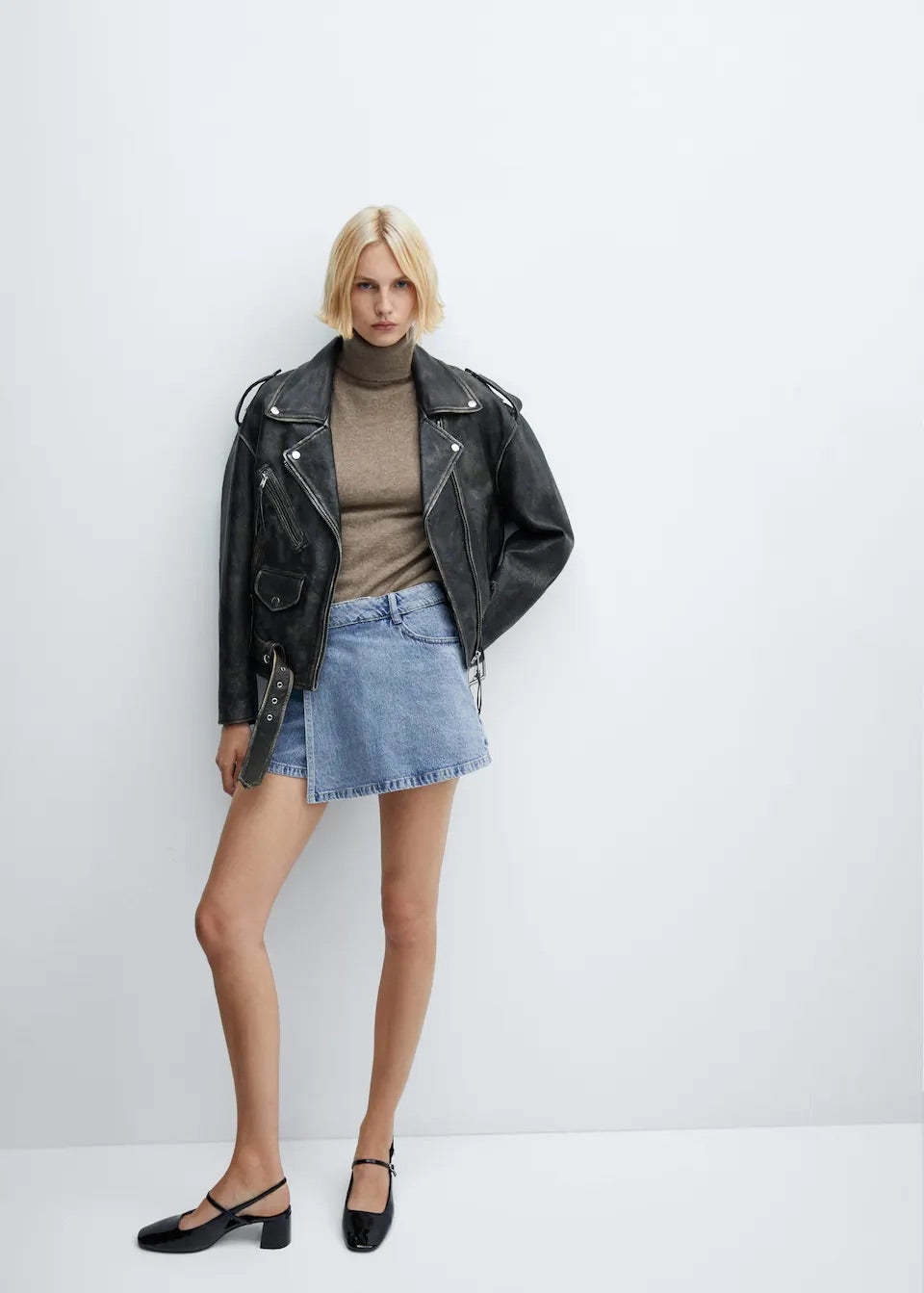 Denim culottes