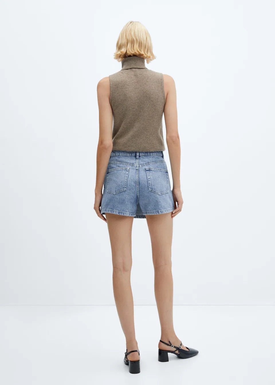 Denim culottes