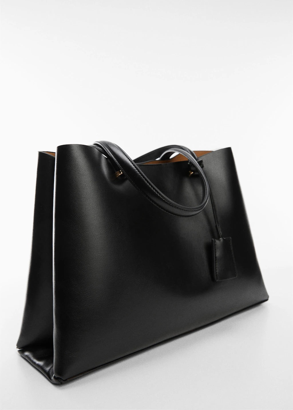 Double compartment shopper bag
