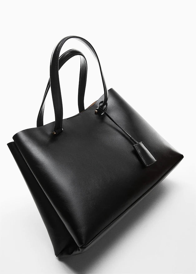 Double compartment shopper bag