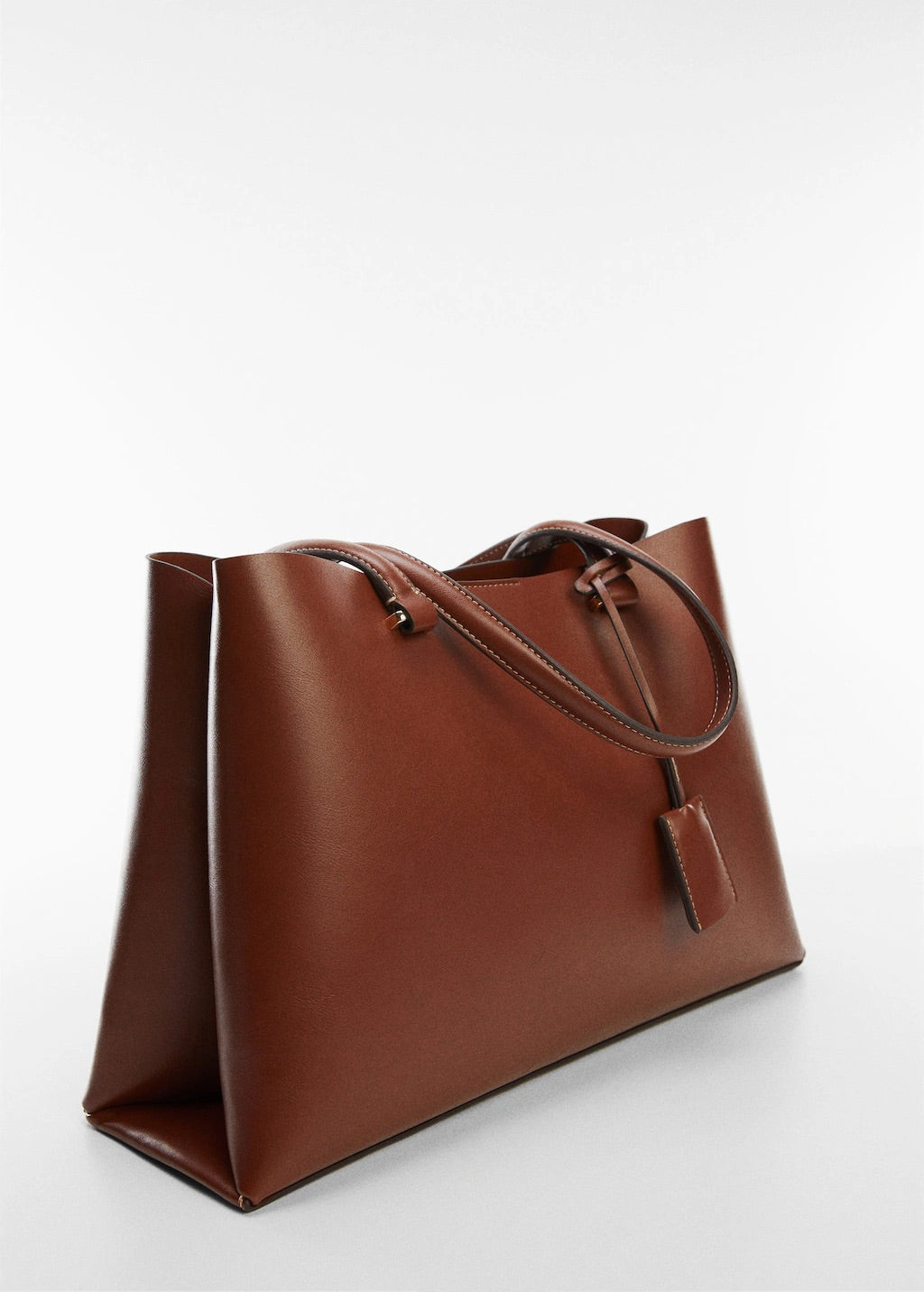 Double compartment shopper bag