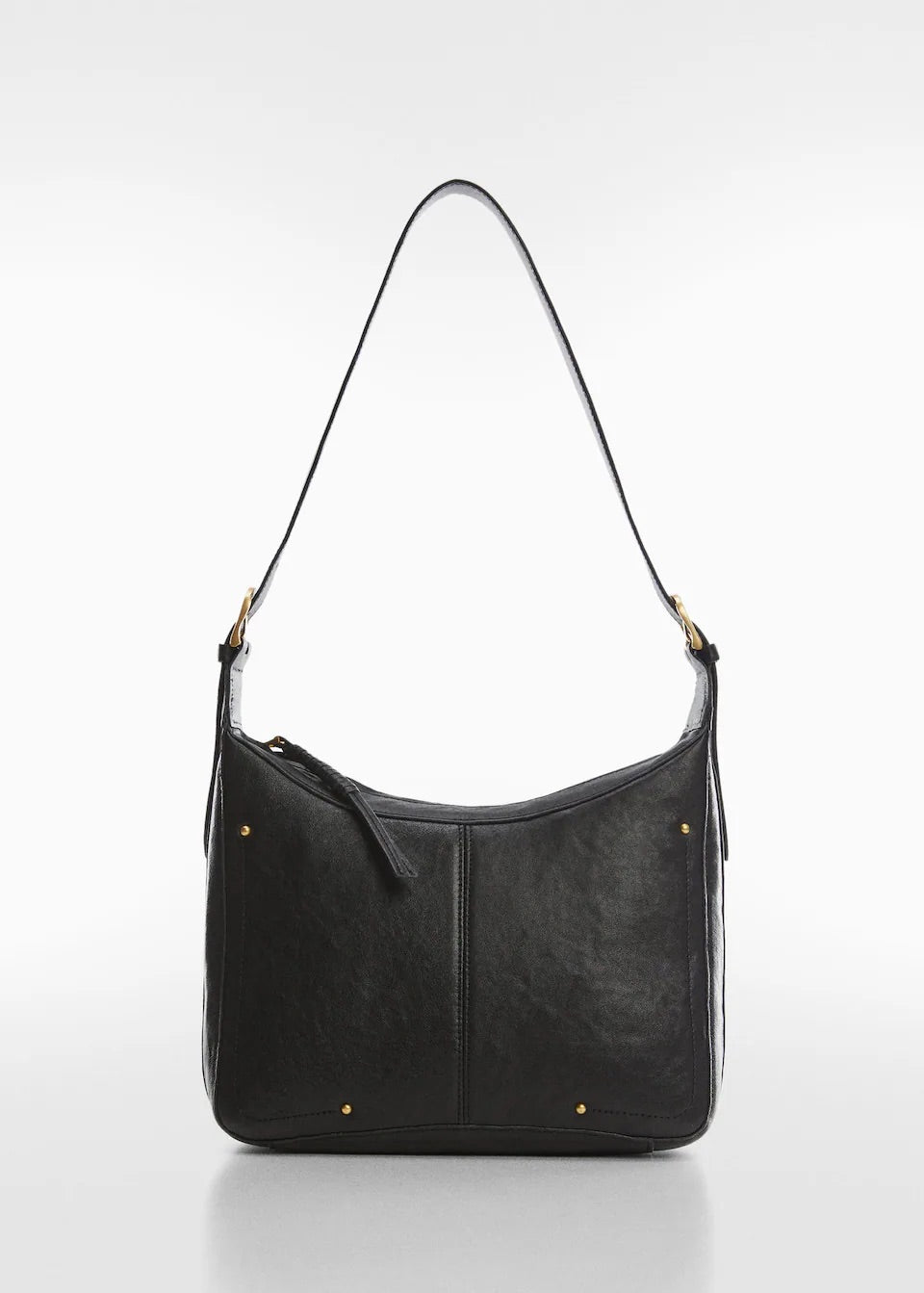 Leather shoulder bag