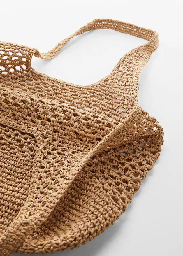 Natural fibre sack bag