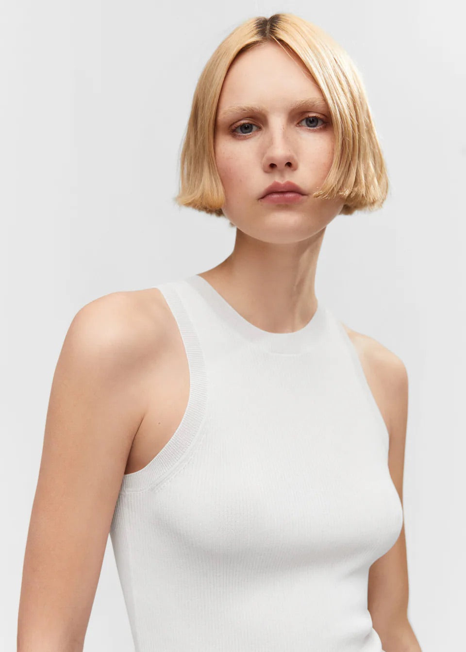 Ribbed knit top