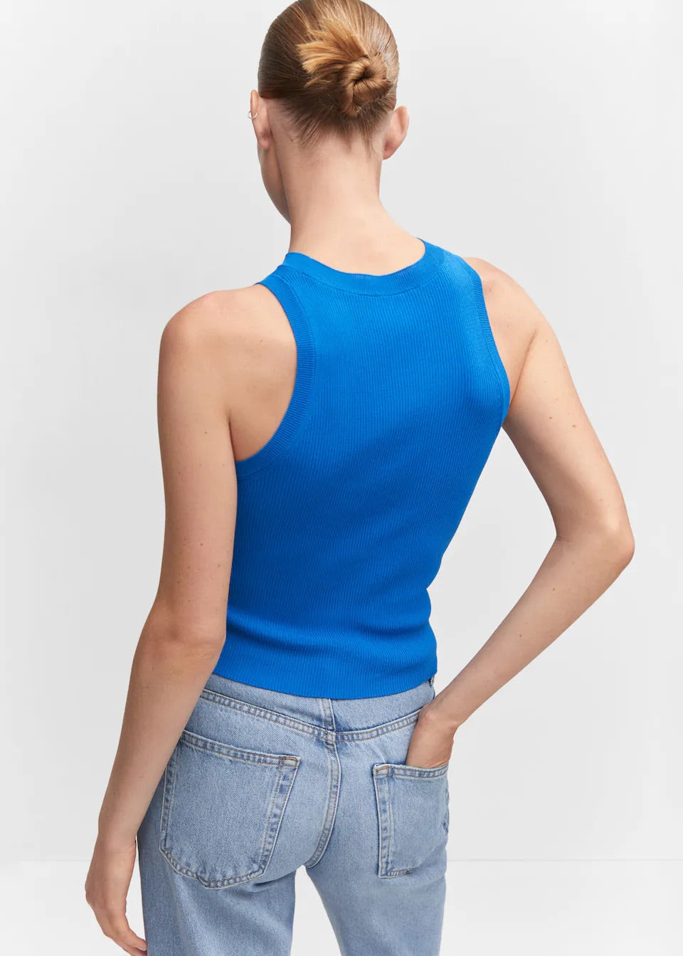 Ribbed knit top