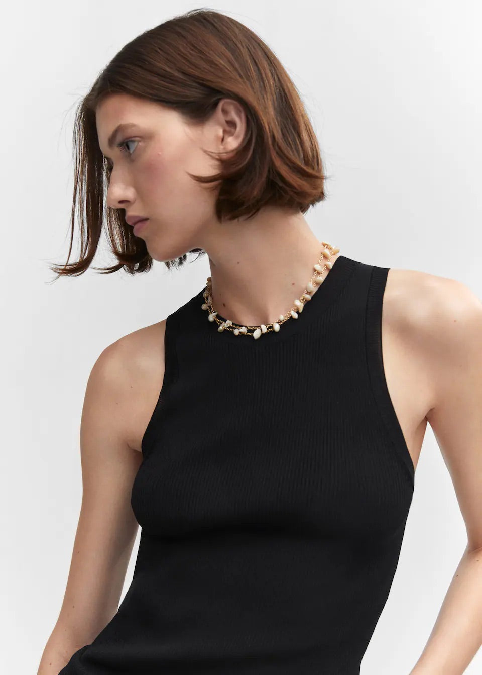 Ribbed knit top