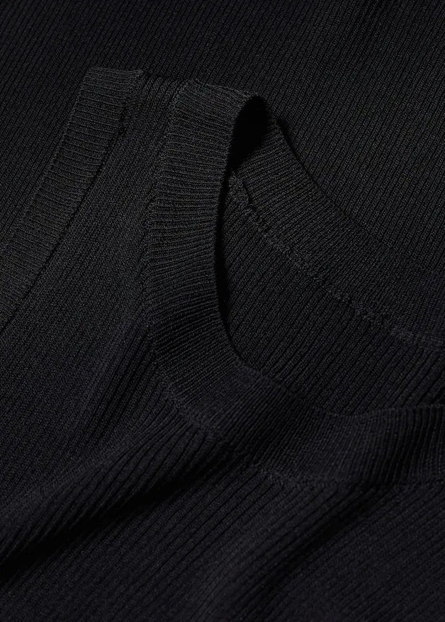 Ribbed knit top
