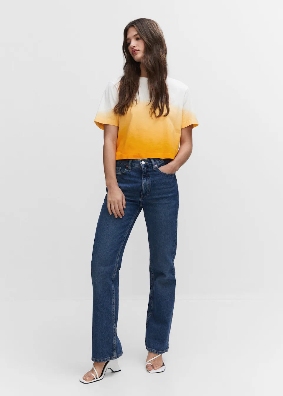 Cotton ombré t-shirt