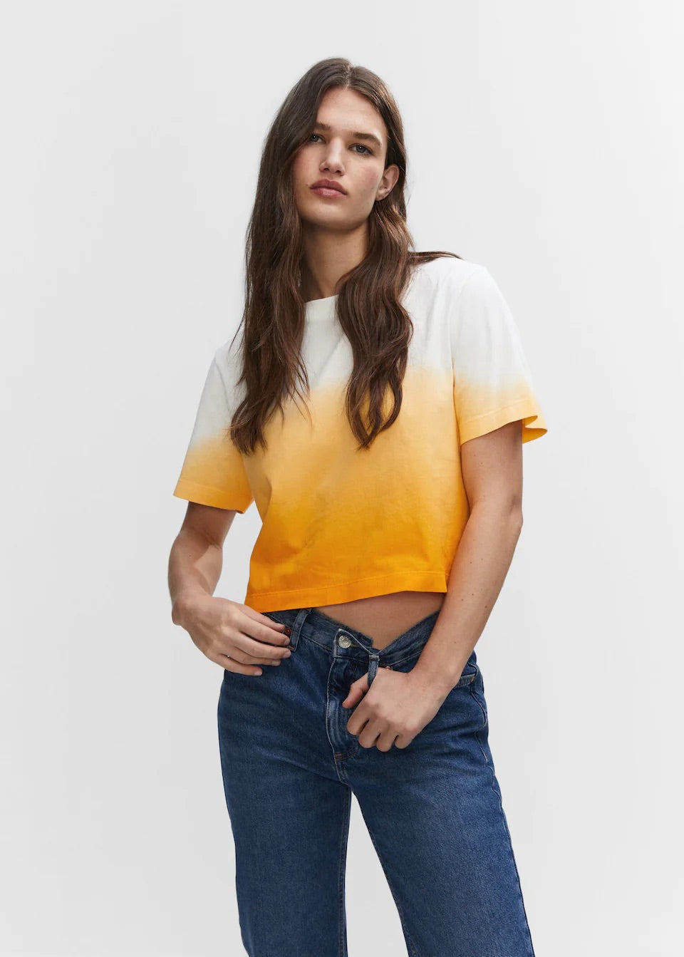 Cotton ombré t-shirt
