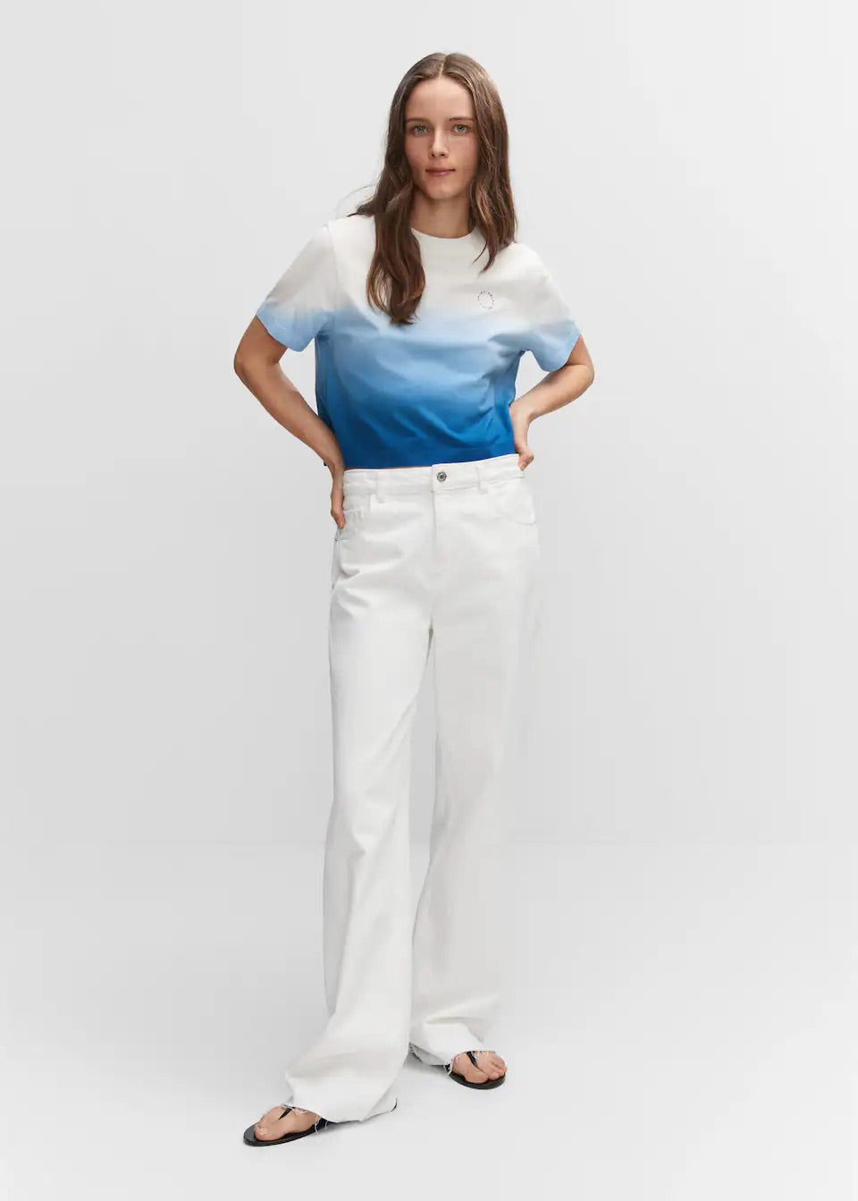 Cotton ombré t-shirt