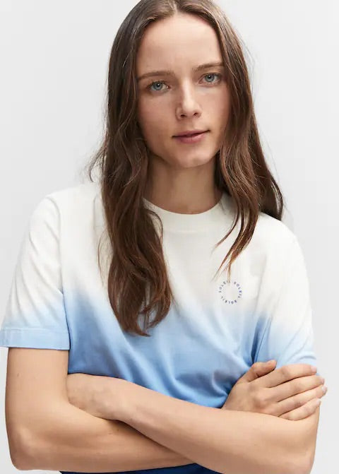 Cotton ombré t-shirt