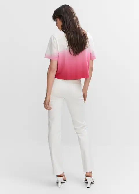 Cotton ombré t-shirt