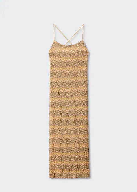 Geometric pattern dress