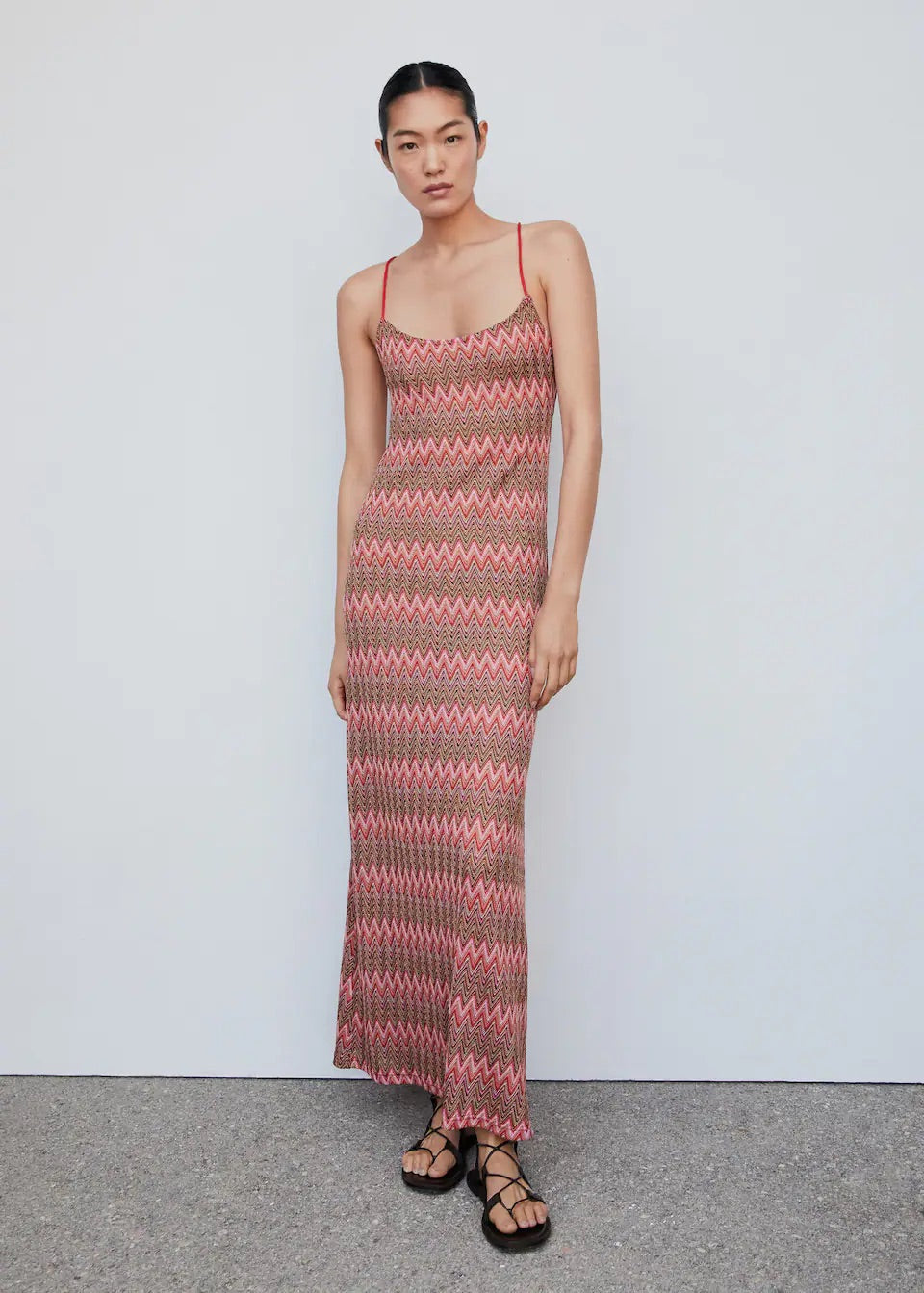 Geometric pattern dress