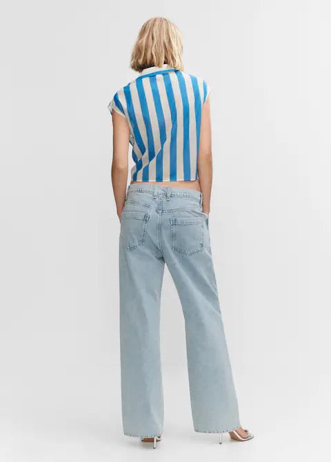 Bow printed shirt