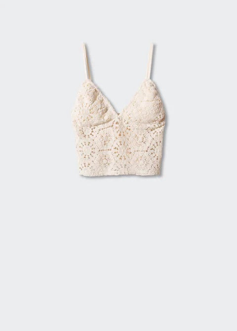 Crochet crop top