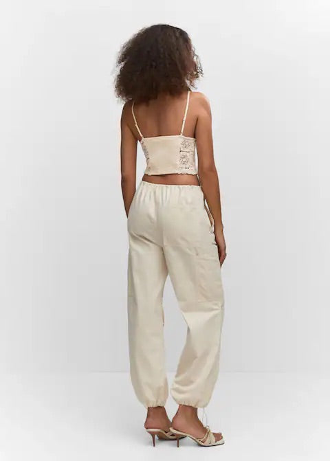 Crochet crop top