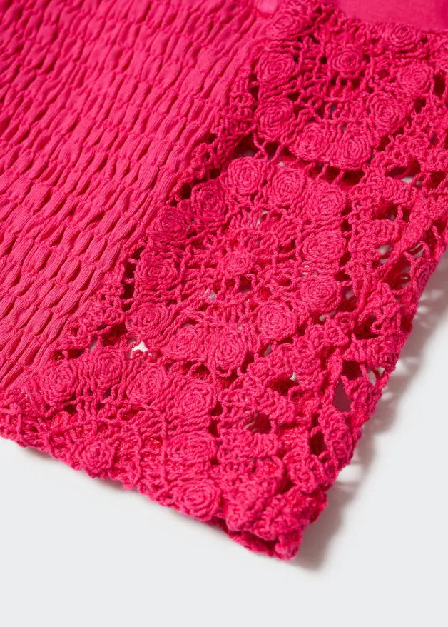 Crochet crop top