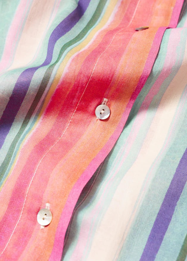 Multicolour striped shirt