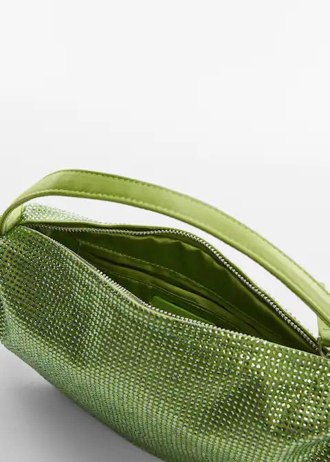 Crystal shoulder bag